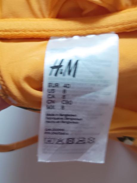 Plavky vrch h&m, h&m,l