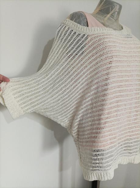 Háčkovany top, bonprix,48