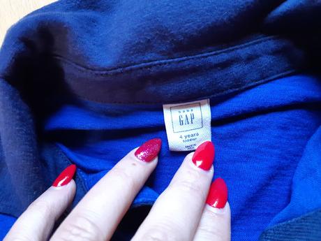 Nádherné gap tričko - polokošela, gap,104