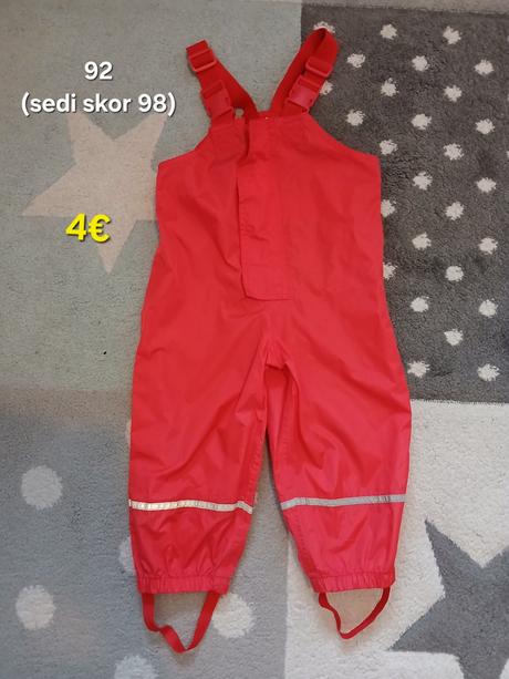 Nohavice do dazda 98, 98