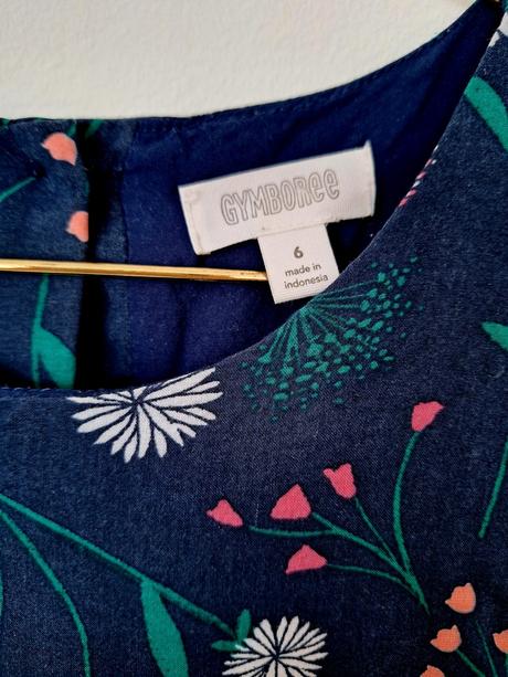 Volániková, bavlnená tunika gymboree, 6 rokov, gymboree,128