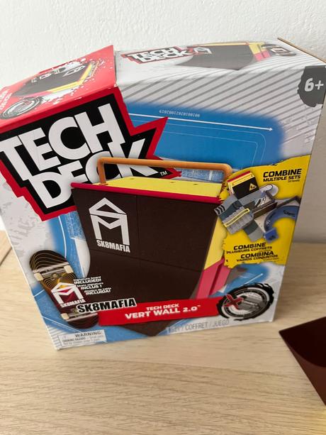 Tech deck x-connect rampa + skateboard, 