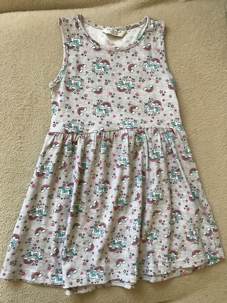 Jednorozcove saty, primark,110