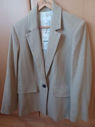 Ľanové sako zara, zara,s