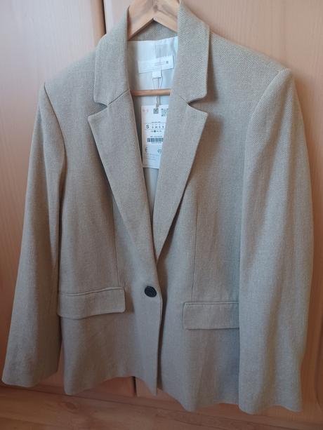 Ľanové sako zara, zara,s