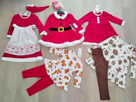 Lindex vianočné/zimné súpravy/tuniky/šaty, lindex,62 - 104