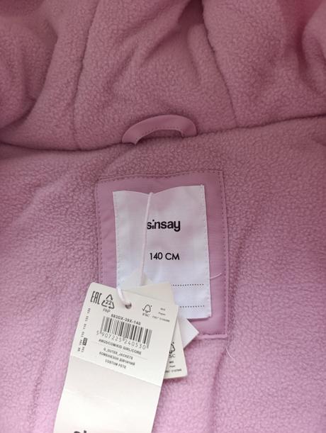 Dievčenský zimný overal/kombinéza - veľkosť 140, sinsay,140