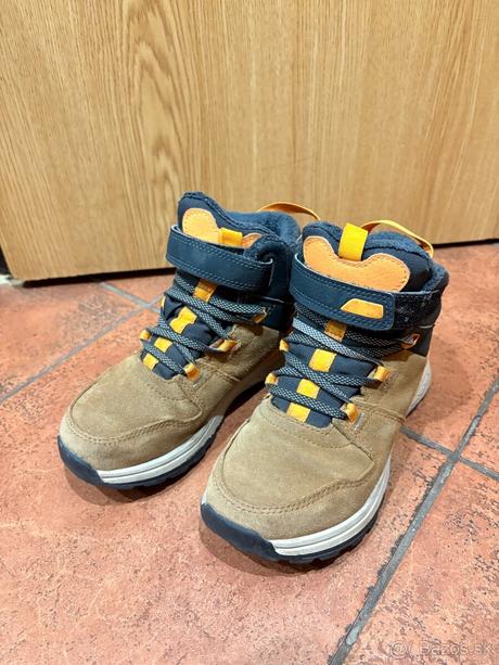 Zimne topanky decathlon 32 s membranou,kozene, decathlon,32