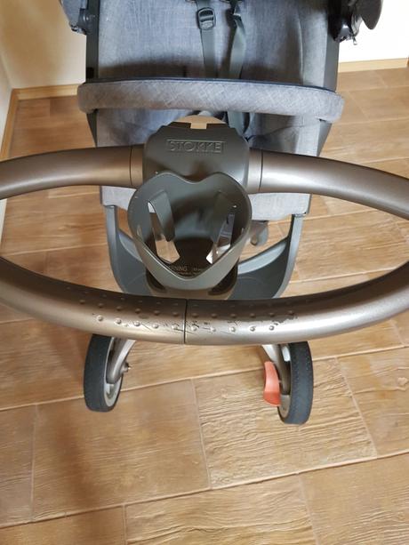 Kočik stokke explory blue melange-limitovaná edici, stokke,stokke xplory v3