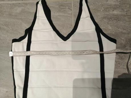 Kvalitné čb šaty mango vs-m, mango,s