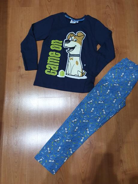 Bavlnene pyzamko 104 top stav a 140, 104