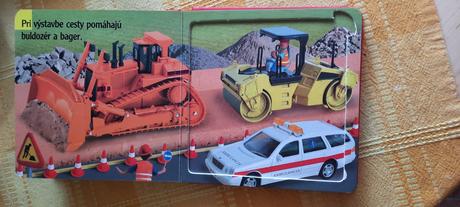 Knižka traktory - 16-16- 2,5 cm,