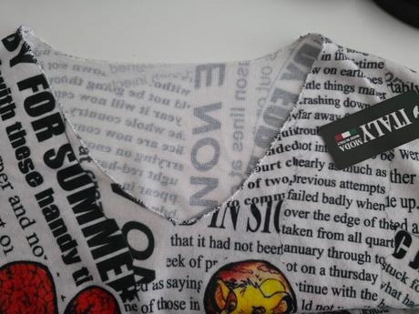 Tunika / šaty mickey mouse, 46 / 48 / 50