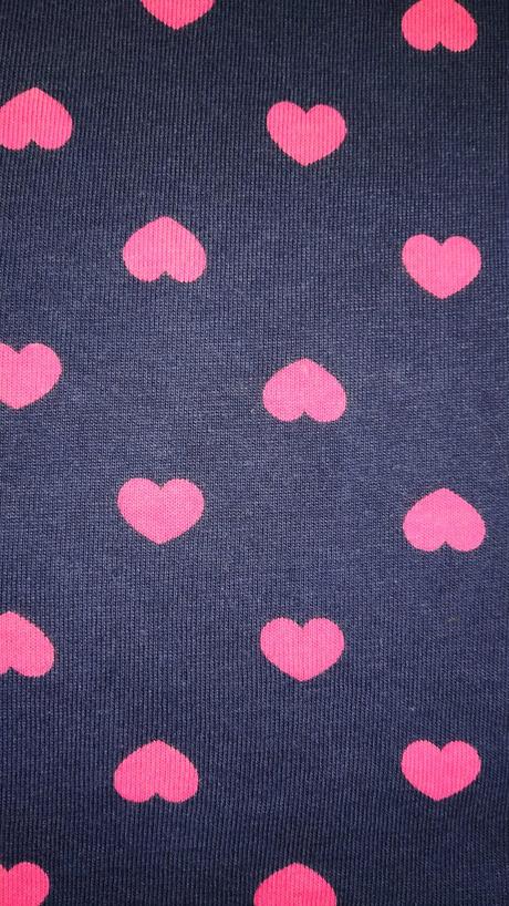 Tričko srdiečkove, lupilu,116