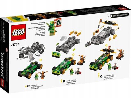 Lego ninjago "lloydovo pretekárske auto evo",