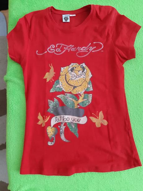 Tricko, ed hardy,l