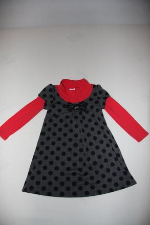 Bodkované šaty, palomino,98