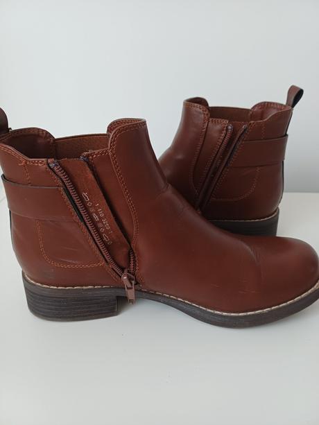 Dámske hnedé topánky, graceland,38