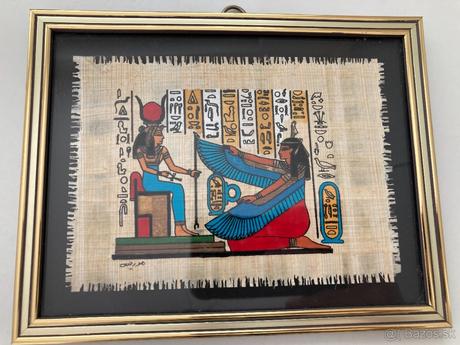 Predám egyptský obrázok na stenu,
