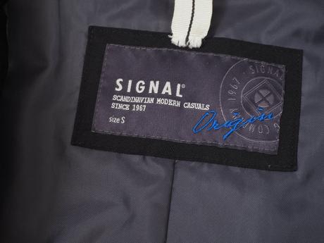 Luxusná pánska bunda signal, s