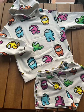 Among us mikina a kraťasy zara 152, zara,152