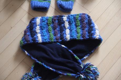 Zimná súprava - čiapka - rukavice - šál, next,80