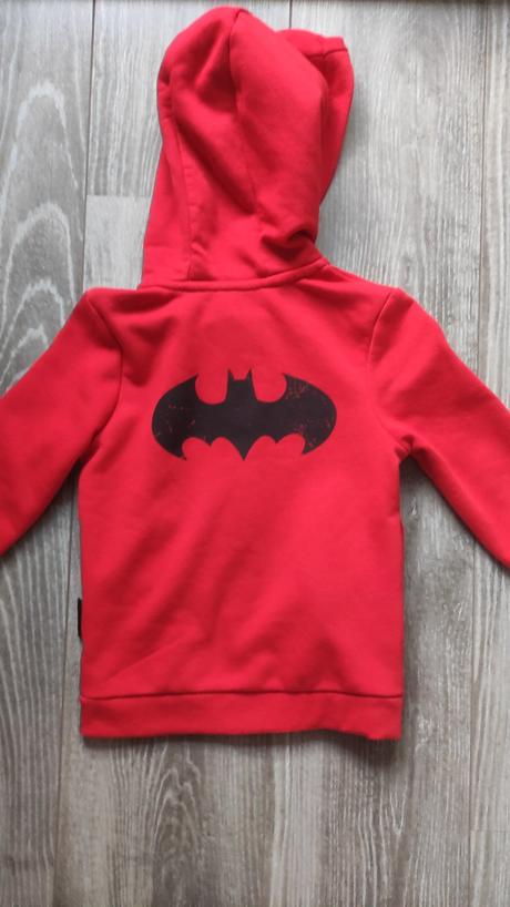 Zateplená mikina batman, top stav, george,104