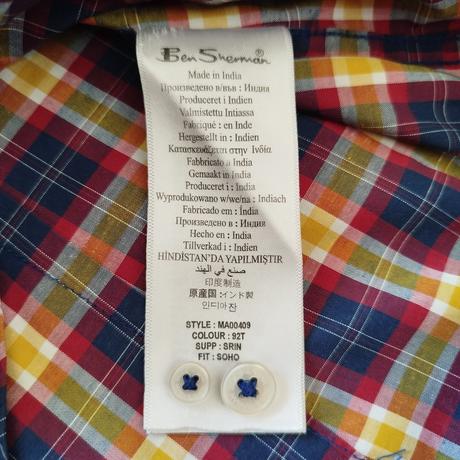 Značková košeľa ben sherman, s