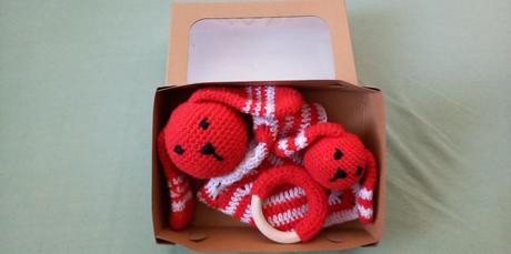 Háčkované hračky,