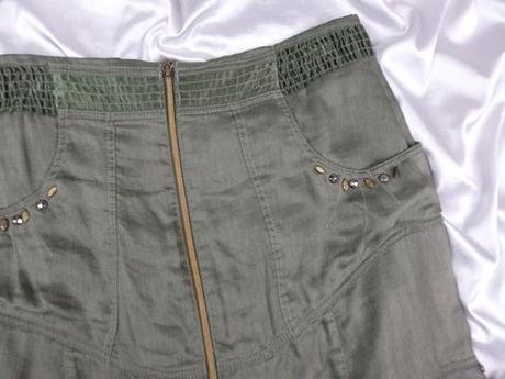 Kvalitný letný khaki komplet, 42