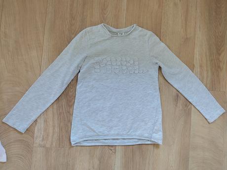 6x tricka s dlhym rukavom h&m 134_140, h&m,134