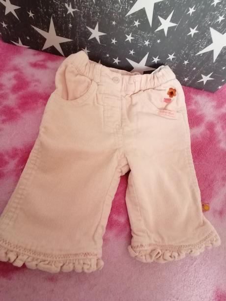 Marhulkove  lososove nohavice, 62