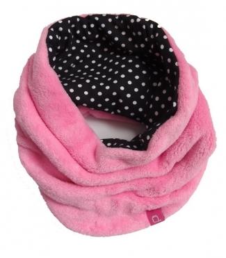 Pinkie nákrčník black bullets/light pink, pinkie