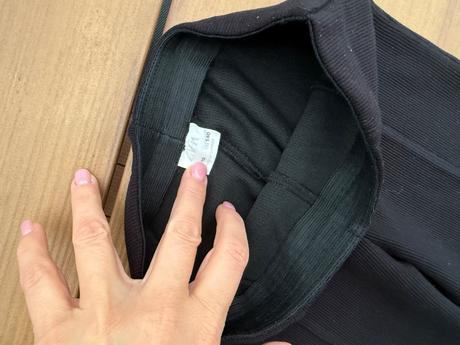 Rebrované leginy s odšitím zara 140, zara,140