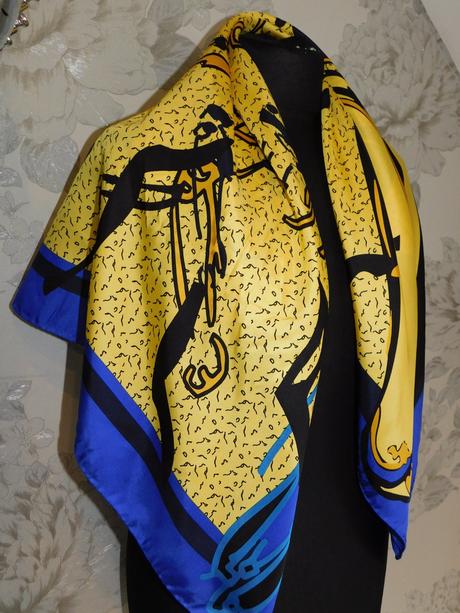 Art collection kvalitná luxusna hodvabna šatka, xl