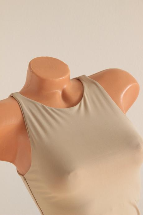 Béžový body top, reserved xs, xs