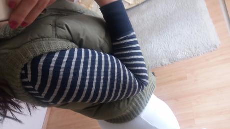 Khaki vesta, fishbone,s