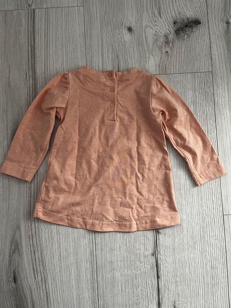 Krásny marhuľový top (dlhý rukáv), coccodrillo,74