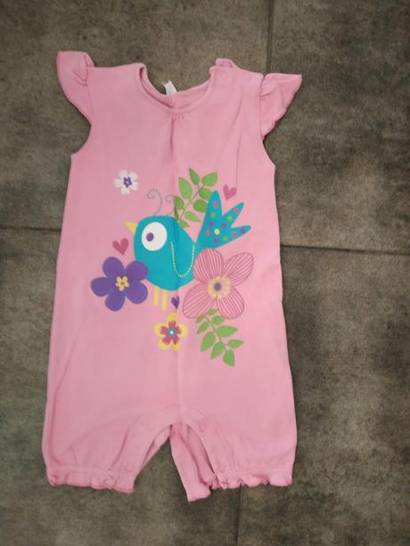 Letný kraťasový overal  12 -18 mesiacov, f&f,86