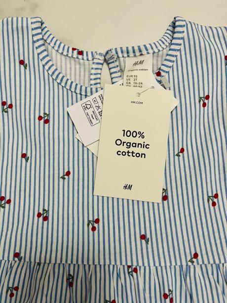 Ceresnickove saty, h&m,92