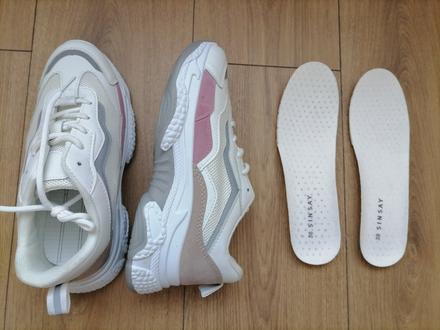 1x obuté tenisky s vyberateľnou vložkou, sinsay,38