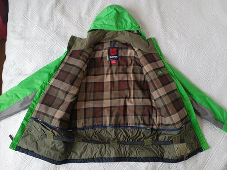 Snowboard bunda burton 10.000 vel. 158 / 164, burton,158