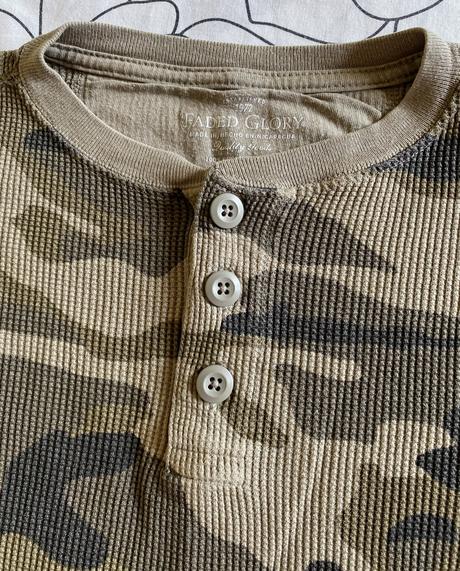 Bavlnená maskáčová mikina - tričko v. 140/146, 146