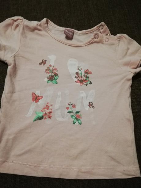 Letné svetloružové tričko 74, dopodopo,74