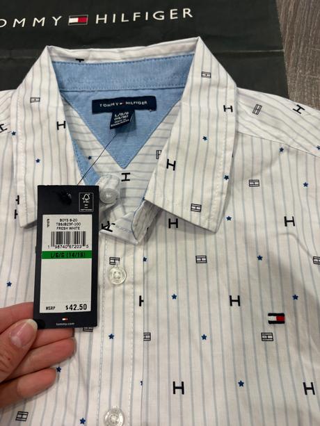 Tommy hilfiger chlapcenska kosela na 14/16 rokov, tommy hilfiger,164