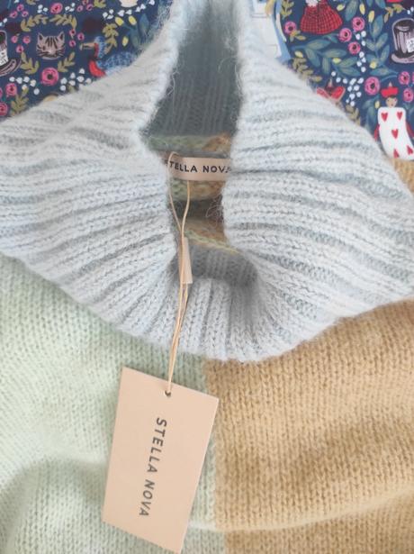 Značkový nový alpaca svetrík, xl