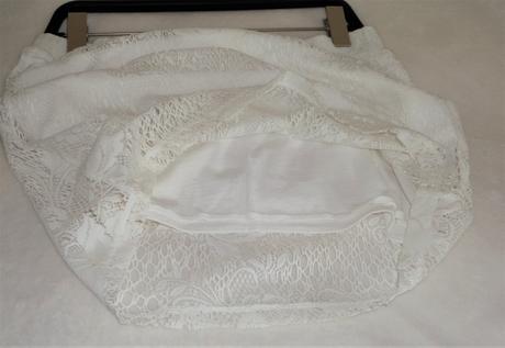 Krajková elastická sukňa, only,l