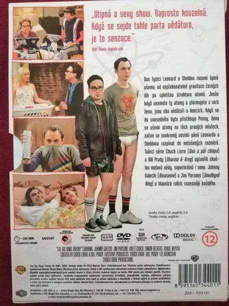 Teorie velkého třesku 1. série - 3 dvd,