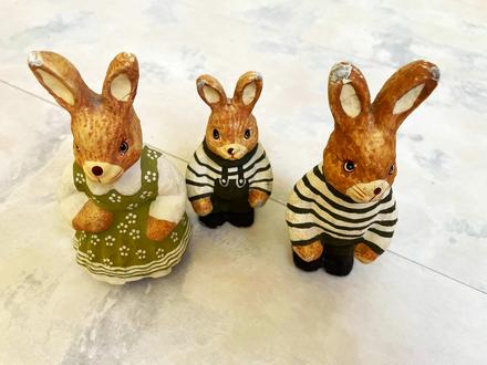 Vintage figúrky - 3ks,