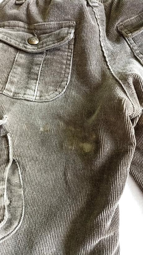 Podšité menžestrové nohavice veľ. 116, 116